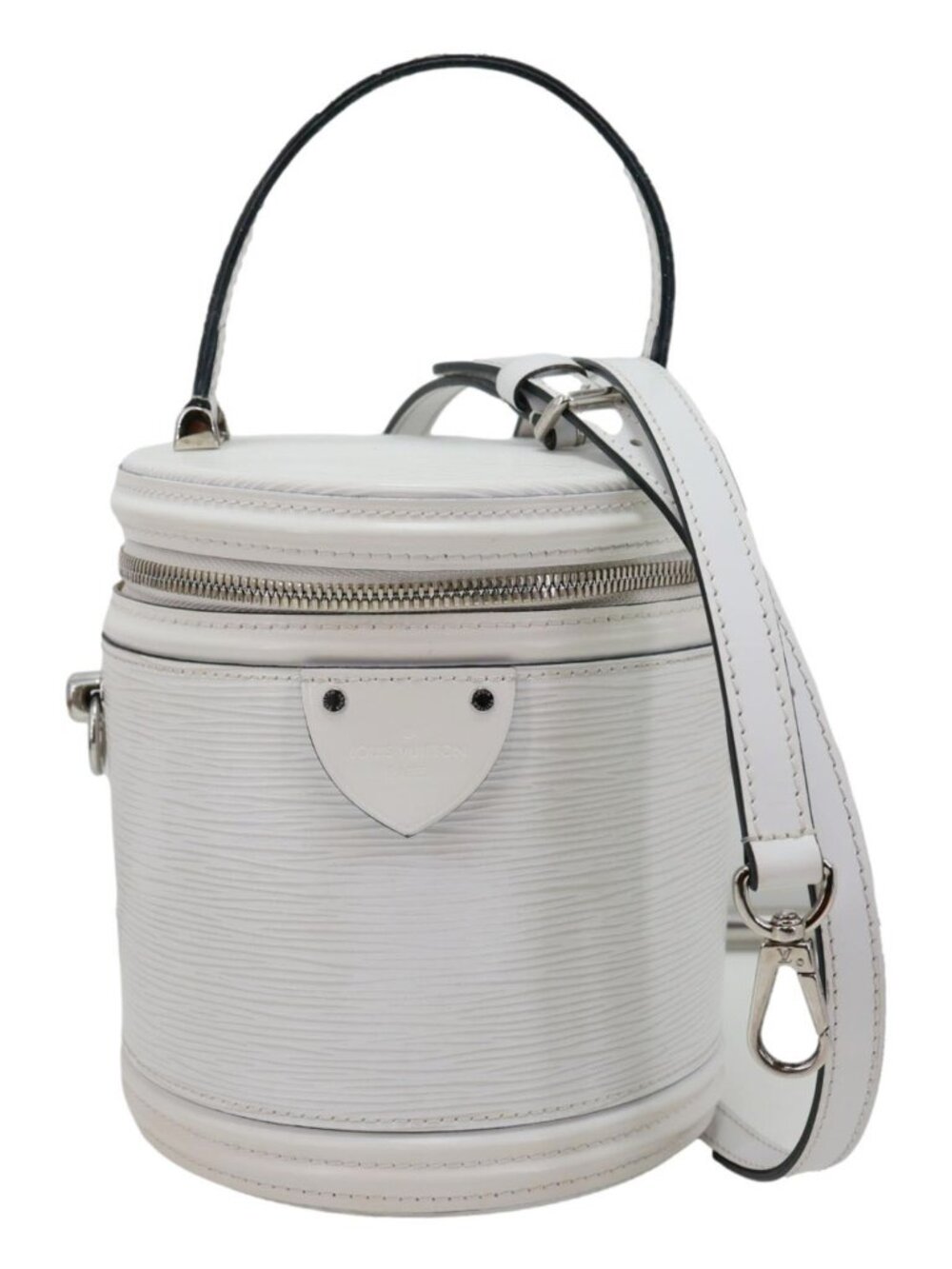 Louis Vuitton  Cannes Epi Leather Vanity Bag White